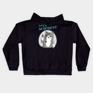 Let's Science Cat Kids Hoodie